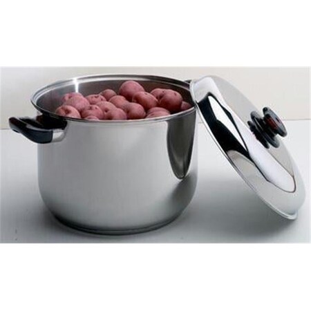 Healthsmart HealthSmart 9 Element 16qt Waterless Stock Pot with Steam Ventilation Knob KTSP16
